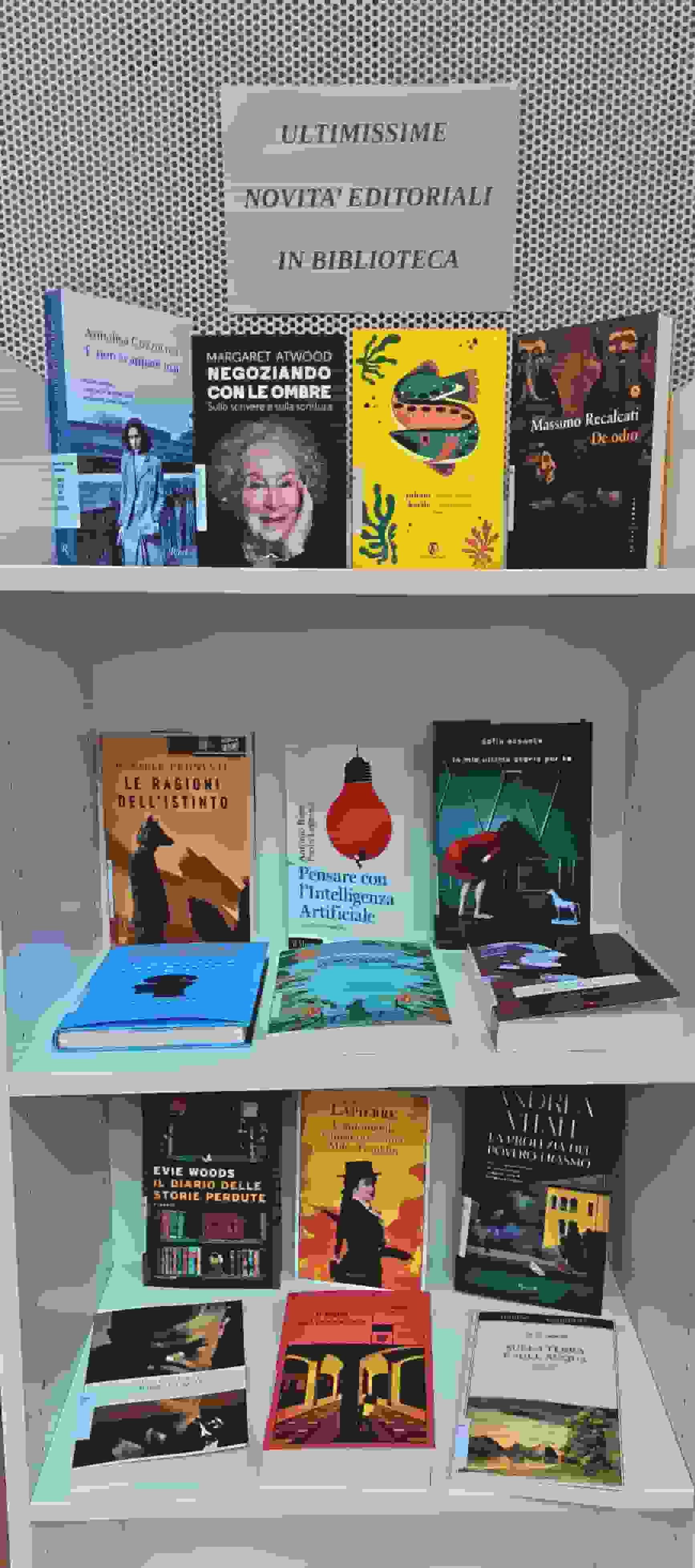 Novit&agrave; librarie in arrivo!